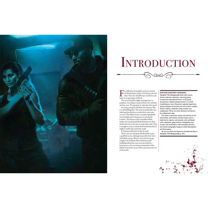 Vampire: The Masquerade 5th Edition RPG book Gehenna War Sourcebook *Englische Version*