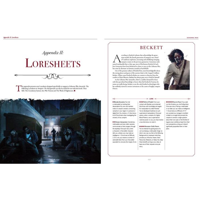 Vampire: The Masquerade 5th Edition RPG book Gehenna War Sourcebook *Englische Version*