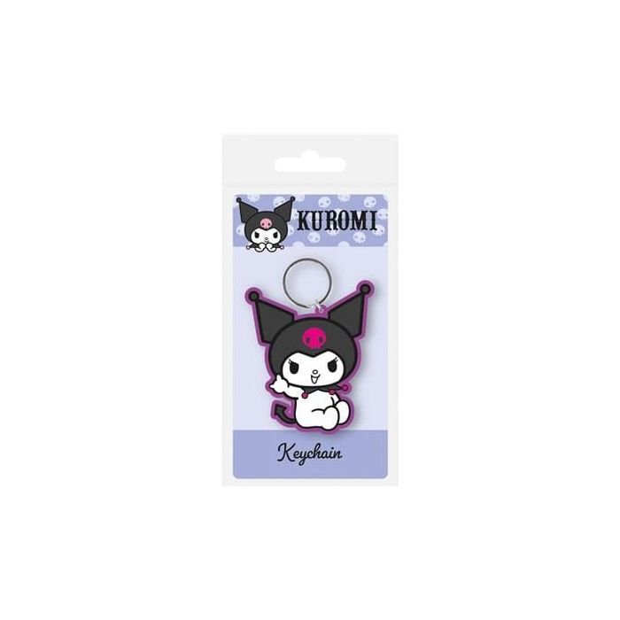 Sanrio PVC Keychain Kuromi Rocking