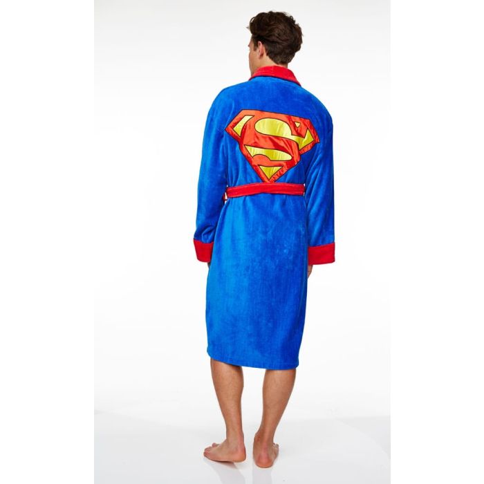 DC Comics Fleece Bathrobe Superman