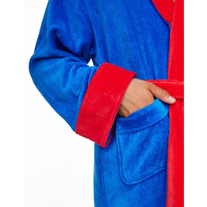 DC Comics Fleece Bathrobe Superman