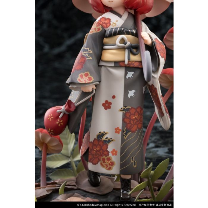 The Mushroom Girls PVC Statue 1/1 No.6 Marasmius Haematocephalus 23 cm