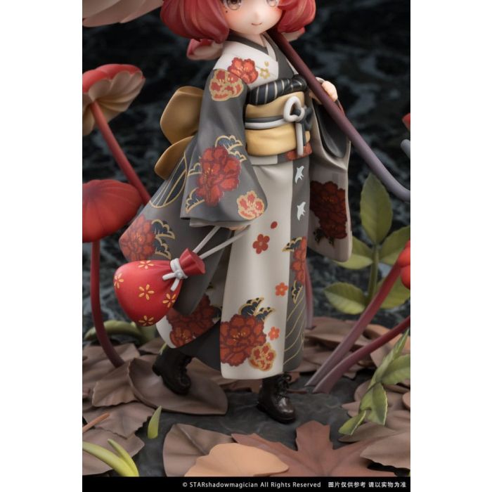 The Mushroom Girls PVC Statue 1/1 No.6 Marasmius Haematocephalus 23 cm