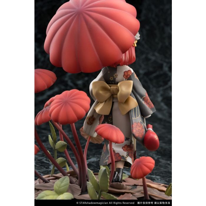 The Mushroom Girls PVC Statue 1/1 No.6 Marasmius Haematocephalus 23 cm