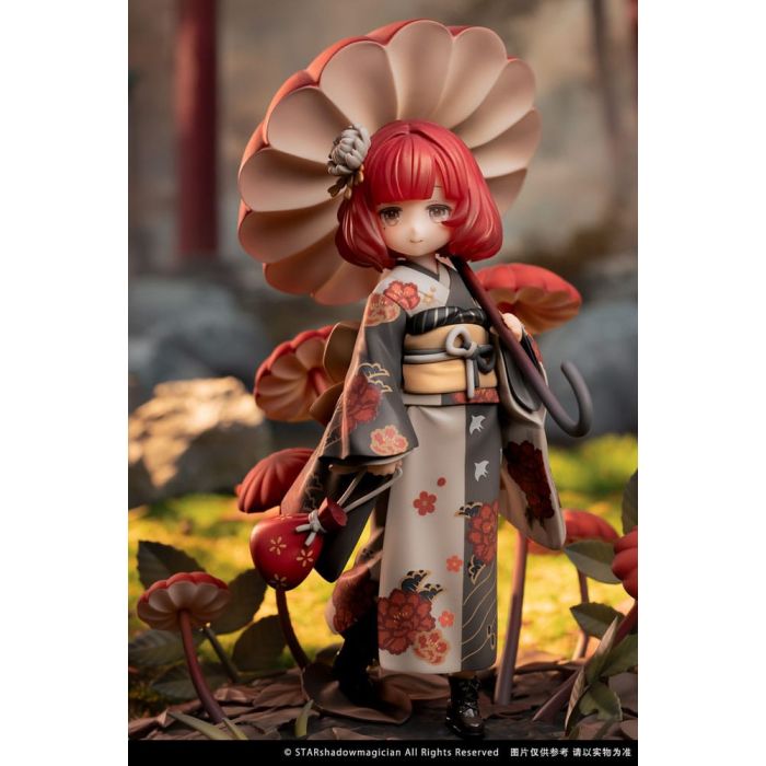The Mushroom Girls PVC Statue 1/1 No.6 Marasmius Haematocephalus 23 cm