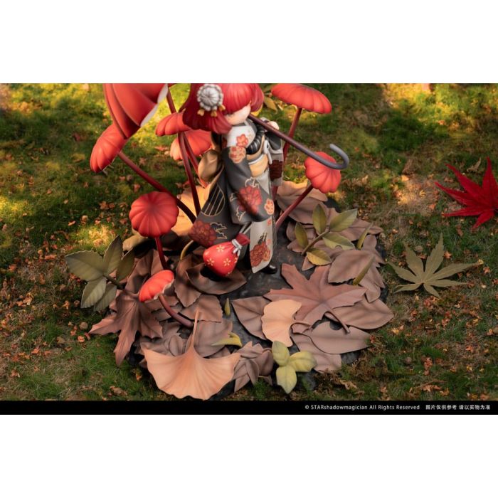 The Mushroom Girls PVC Statue 1/1 No.6 Marasmius Haematocephalus 23 cm