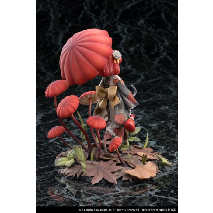 The Mushroom Girls PVC Statue 1/1 No.6 Marasmius Haematocephalus 23 cm