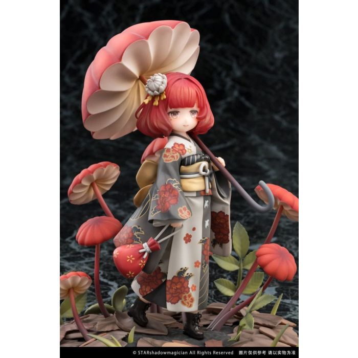 The Mushroom Girls PVC Statue 1/1 No.6 Marasmius Haematocephalus 23 cm