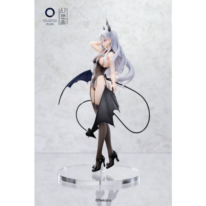 Original Character Fantasias Series Statue 1/6 set of 2 Thea-chan Apprentice Succubus Ver. (Regular Outfit & Underwear Edition) 29 cm 