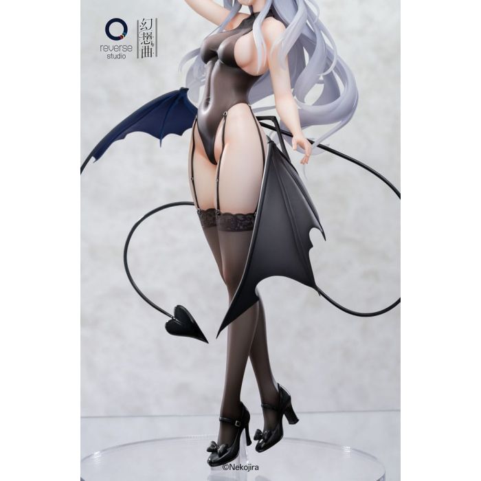 Original Character Fantasias Series Statue 1/6 set of 2 Thea-chan Apprentice Succubus Ver. (Regular Outfit & Underwear Edition) 29 cm 