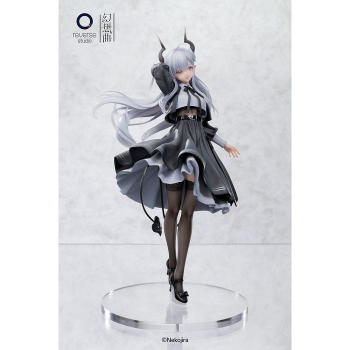 Original Character Fantasias Series Statue 1/6 set of 2 Thea-chan Apprentice Succubus Ver. (Regular Outfit & Underwear Edition) 29 cm 