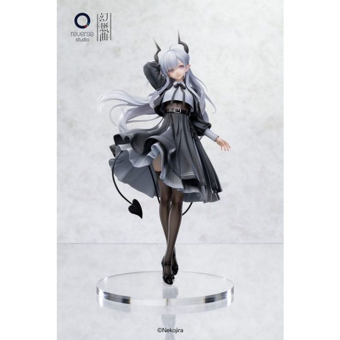 Original Character Fantasias Series Statue 1/6 set of 2 Thea-chan Apprentice Succubus Ver. (Regular Outfit & Underwear Edition) 29 cm 