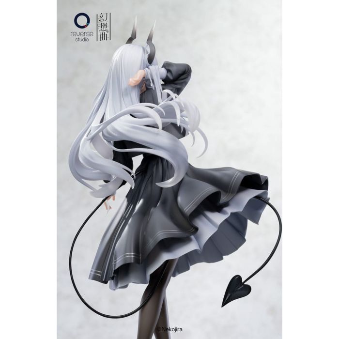 Original Character Fantasias Series Statue 1/6 set of 2 Thea-chan Apprentice Succubus Ver. (Regular Outfit & Underwear Edition) 29 cm 