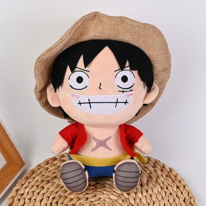 One Piece Plush Figure Monkey D. Luffy Gear 5 New World Ver. 20 cm  