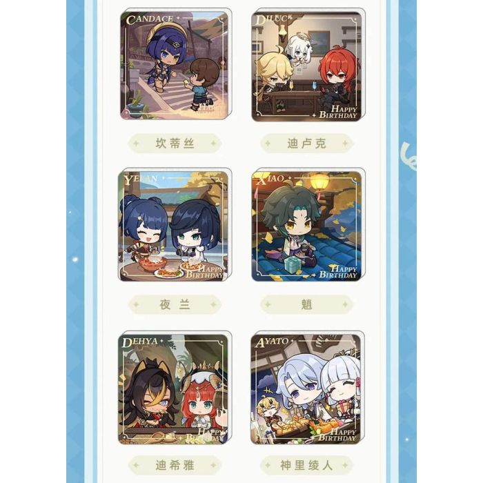 Genshin Impact Magnet Blind Box B Display (15)