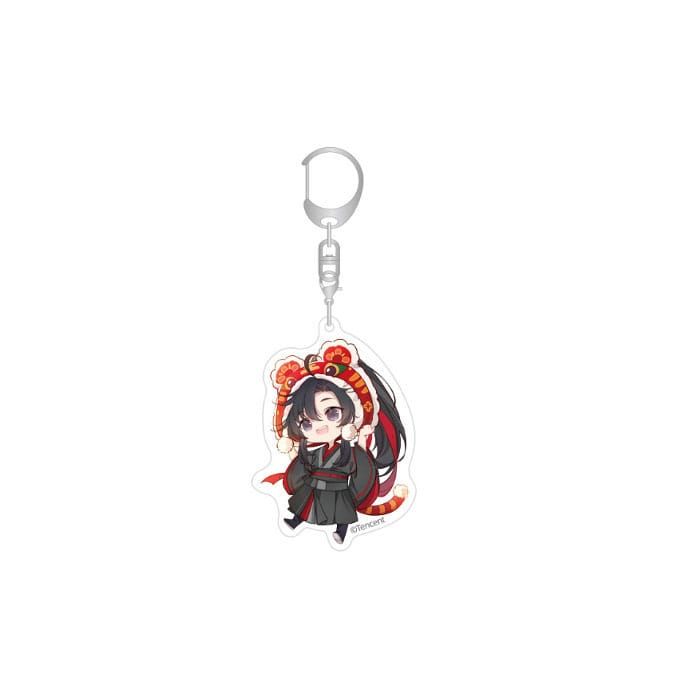 Grandmaster of Demonic Cultivation Acrylic Keychain Wei Wuxian Chibi Style 7 cm