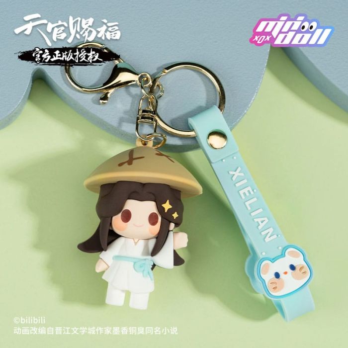 Heaven Official´s Blessing Rubber Keychain Xie Lian 6 cm