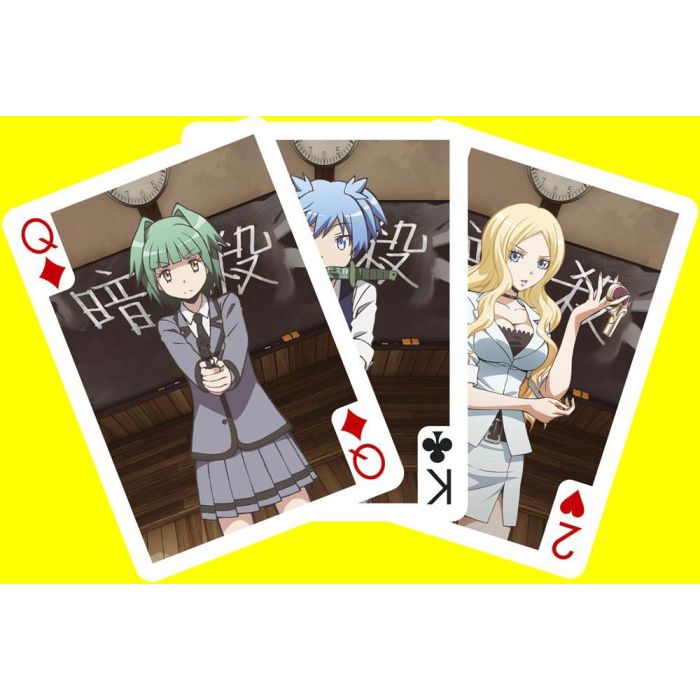 Assassination Classroom Playing Cards Characters