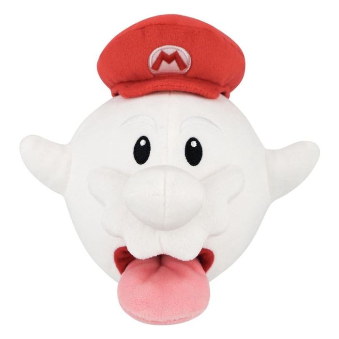 Super Mario Plush Figure Boo Mario 21 cm