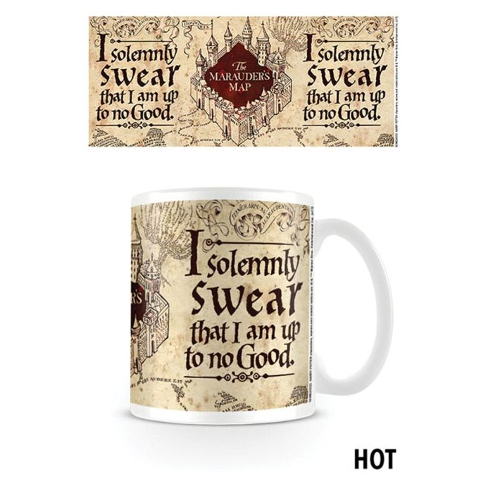 Harry Potter Heat Change Mug Marauder's Map