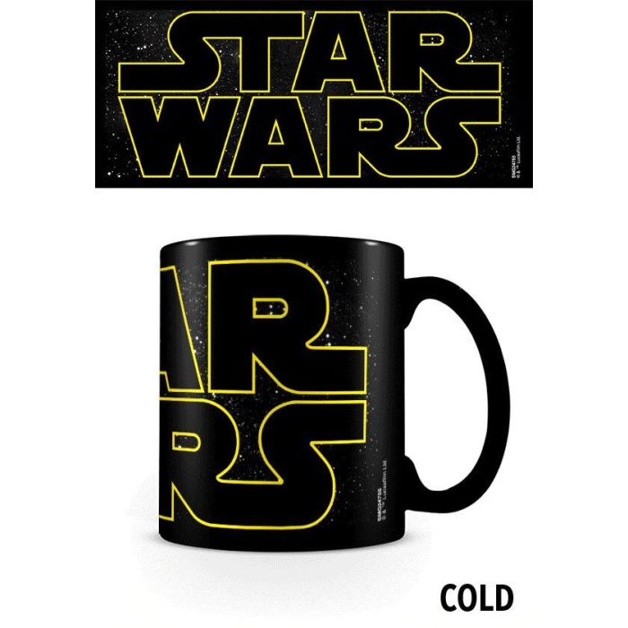 Star Wars Heat Change Mug Logo Characters