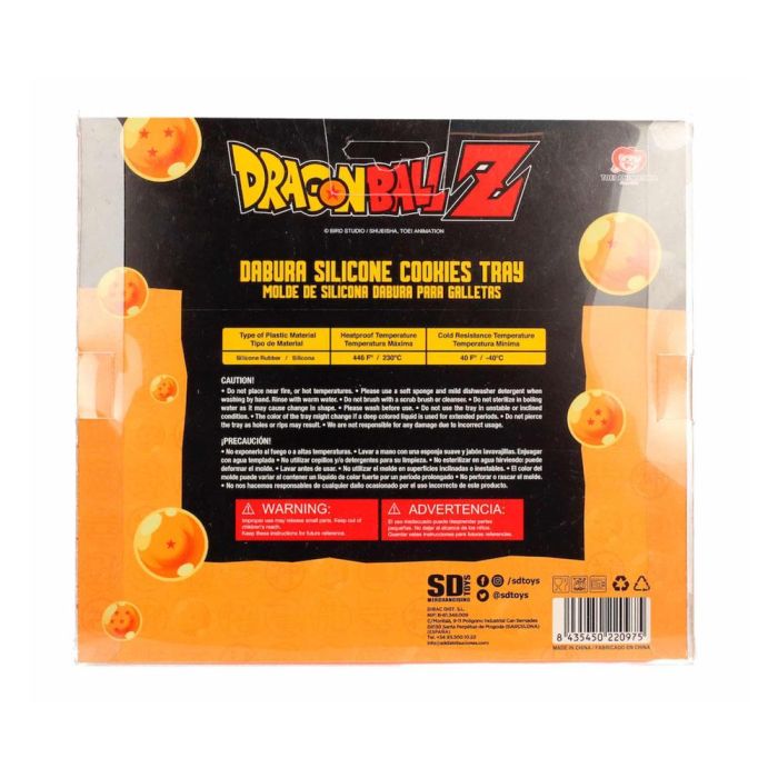 Dragon Ball Z Silicone Cookies Tray Dabura