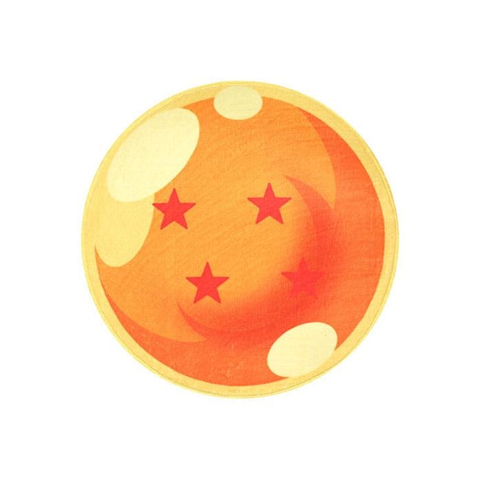 Dragon Ball Indoor Mat 4 Stars Ball 60 x 60 cm 