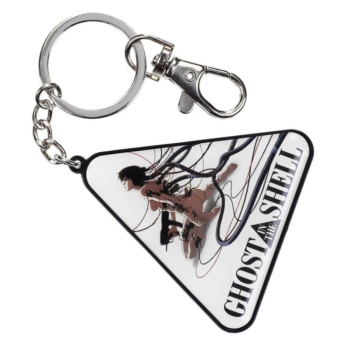 Ghost in the Shell Metal Keychain Resting Motoko 14 cm