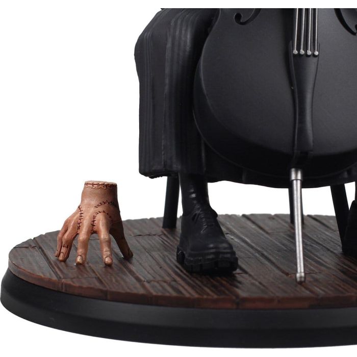 Wednesday Cello Figure with Figurative Keychain 20 cm