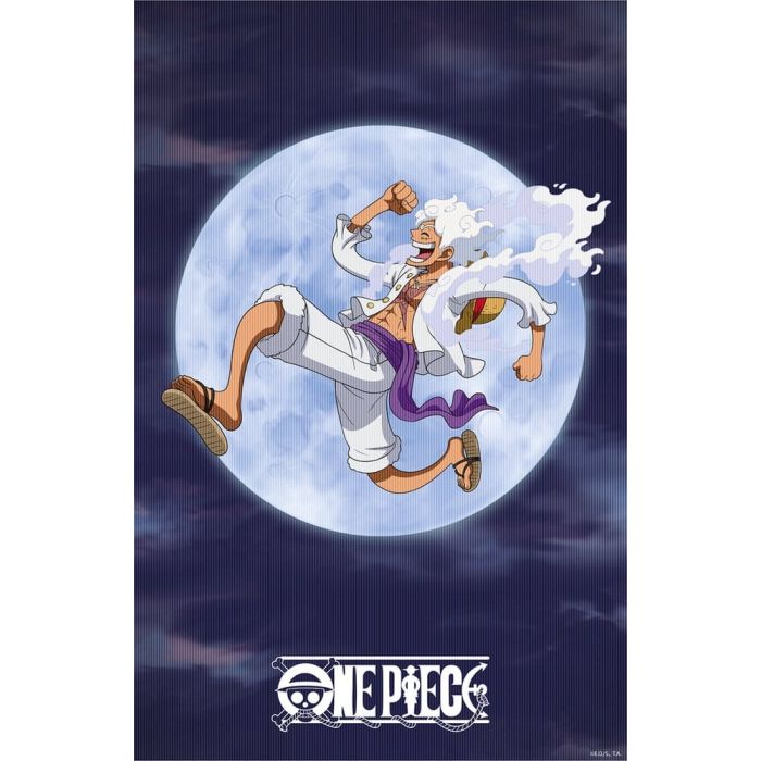 One Piece 3D Poster Monkey D. Luffy Gear 5 38 x 58 cm