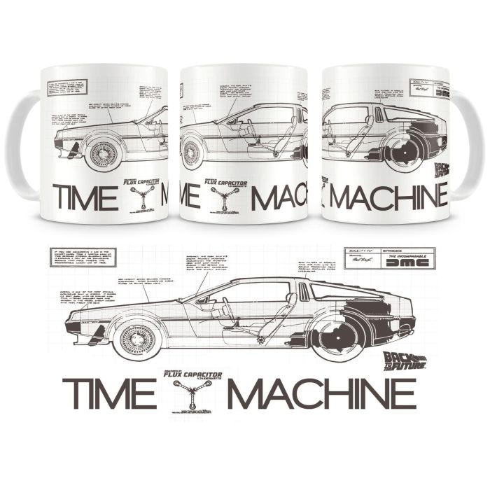 Back to the Future Mug Time Machine