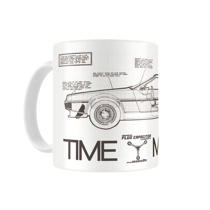 Back to the Future Mug Time Machine