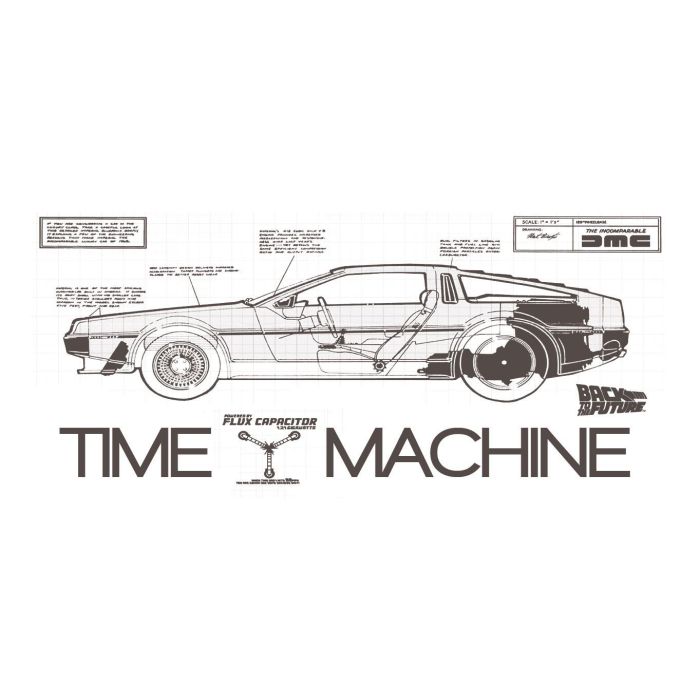 Back to the Future Mug Time Machine