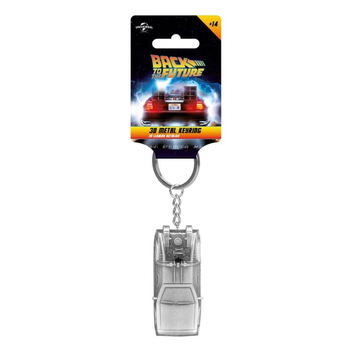 Back to the Future: Delorean 3D keychain