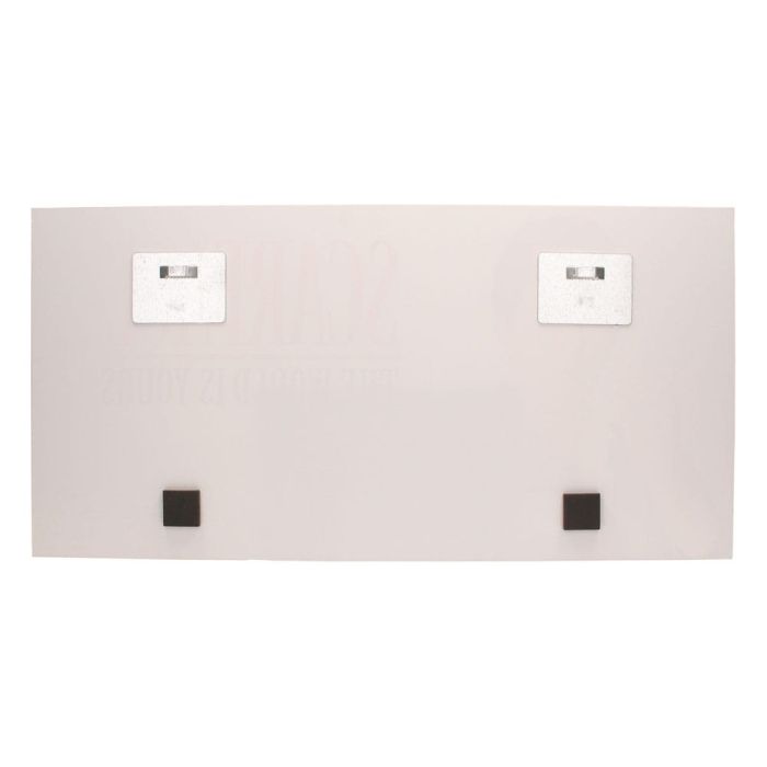 Scarface Glass Poster The World Is Yours (Grey Background) 60 x 30 cm