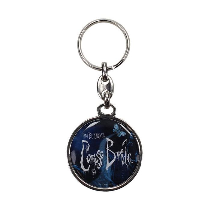 Corpse Bride Metal Keychain Logo Ver. 2