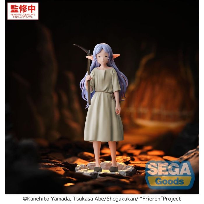 Frieren: Beyond Journey´s End High Premium PVC Figure Frieren - I Am Forced to Slave Away in the Mines for Three Centuries 18 cm