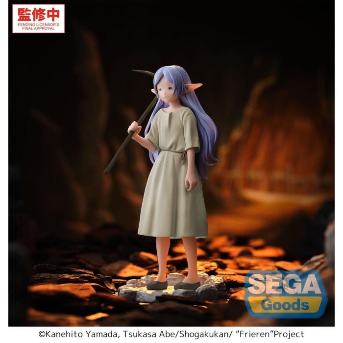 Frieren: Beyond Journey´s End High Premium PVC Figure Frieren - I Am Forced to Slave Away in the Mines for Three Centuries 18 cm