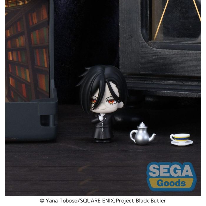 Black Butler: Boarding School Arc Petite World Memories Mini Figure Sebastian Michaelis (EX) 8 cm    