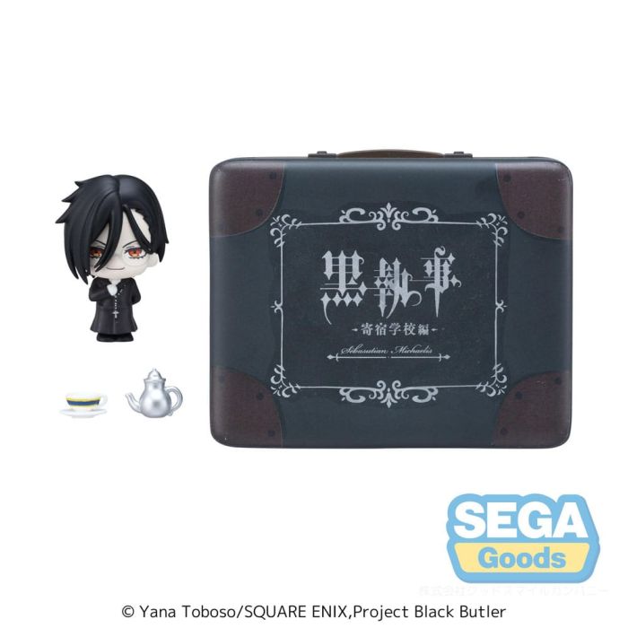 Black Butler: Boarding School Arc Petite World Memories Mini Figure Sebastian Michaelis (EX) 8 cm    