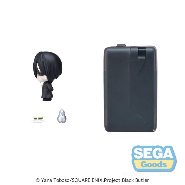 Black Butler: Boarding School Arc Petite World Memories Mini Figure Sebastian Michaelis (EX) 8 cm    