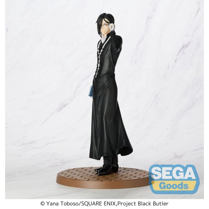 Black Butler: Boarding School Arc Luminasta PVC Statue Sebastian Michaelis 22 cm