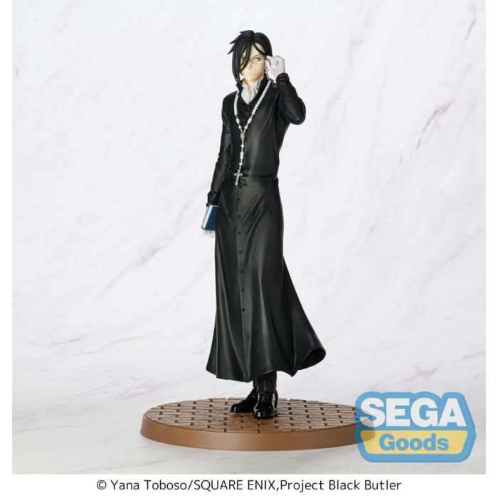Black Butler: Boarding School Arc Luminasta PVC Statue Sebastian Michaelis 22 cm