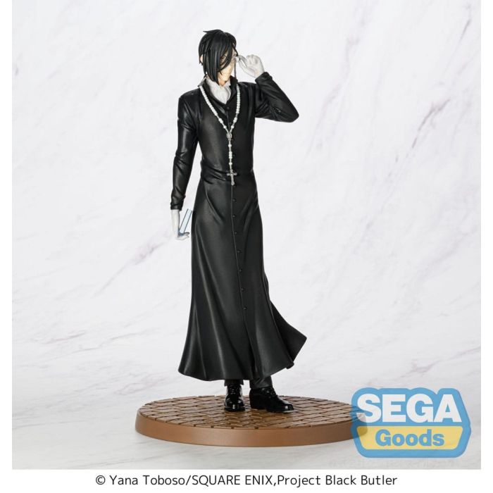 Black Butler: Boarding School Arc Luminasta PVC Statue Sebastian Michaelis 22 cm