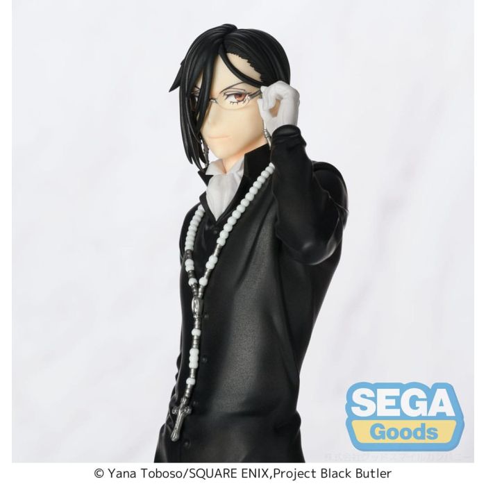 Black Butler: Boarding School Arc Luminasta PVC Statue Sebastian Michaelis 22 cm