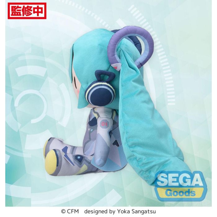 Character Vocal Series 01: Hatsune Miku Fuwa Petit Plush Figure Hatsune Miku Miku with You 2024 Ver. LL 40 cm    