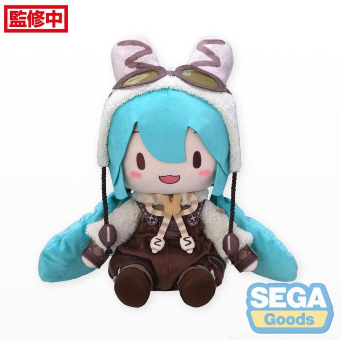 Character Vocal Series 01: Hatsune Miku Fuwa Petit Plush Figure Hatsune Miku Marshmallow Hot Cocoa Ver. LL 45 cm    