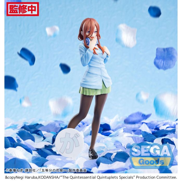 The Quintessential Quintuplets Specials Luminasta PVC Statue Miku Nakano 20 cm