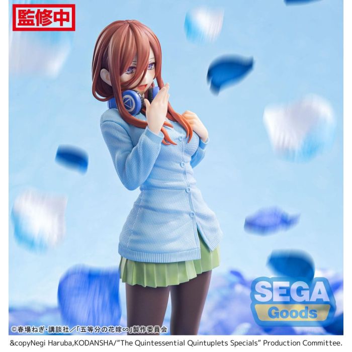 The Quintessential Quintuplets Specials Luminasta PVC Statue Miku Nakano 20 cm