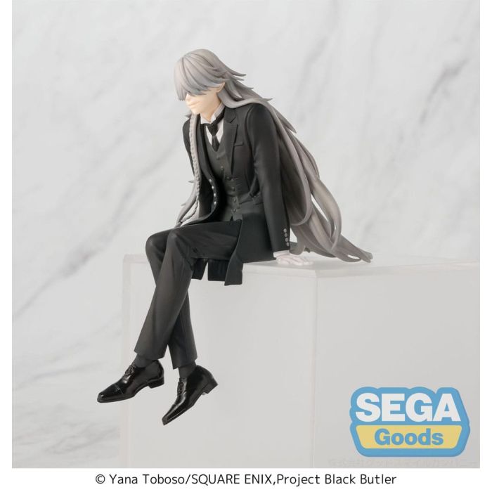 Black Butler: Boarding School Arc PM Perching PVC Statue Undertaker 13 cm